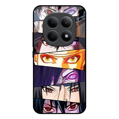 Anime Eyes Poco M8 5G Glass Back Cover Online