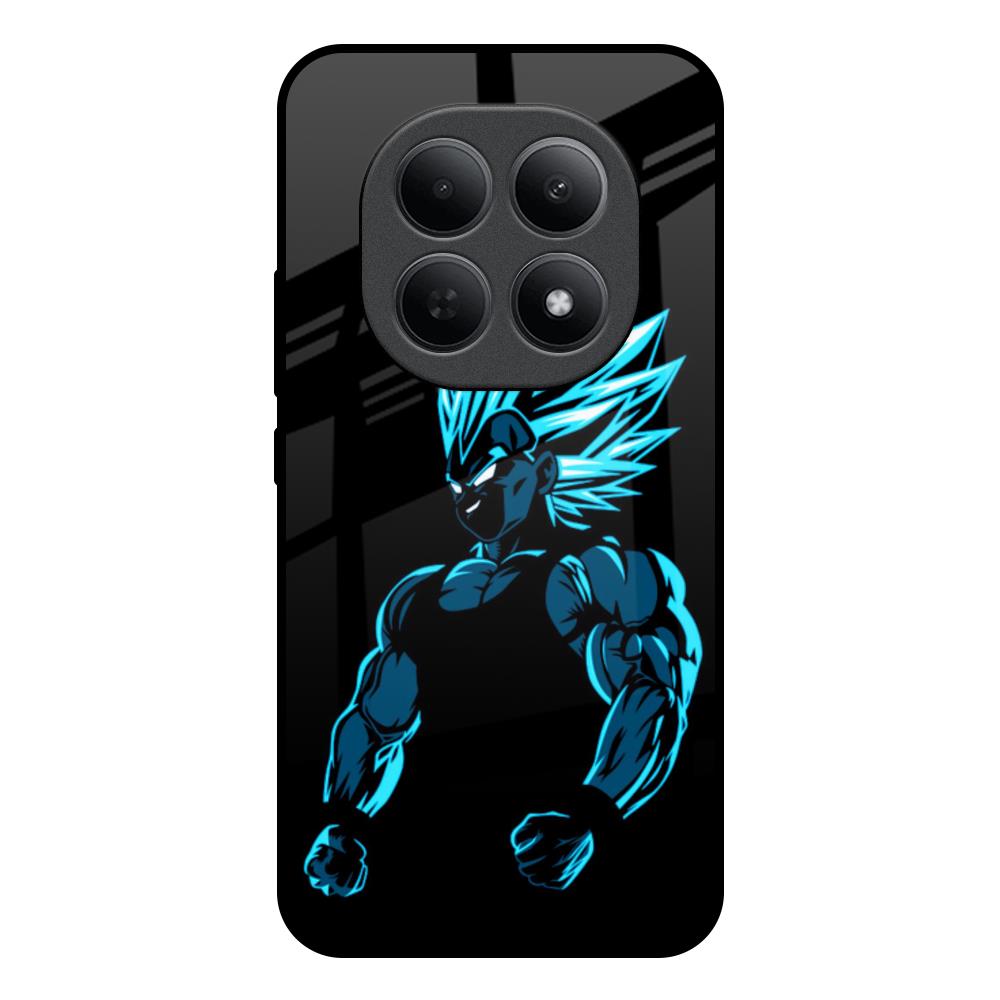 Pumped Up Anime Poco M8 5G Glass Back Cover Online