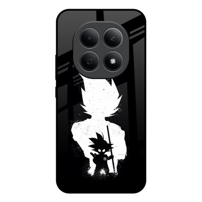 Monochrome Goku Poco M8 5G Glass Back Cover Online