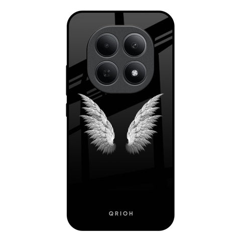 White Angel Wings Poco M8 5G Glass Back Cover Online