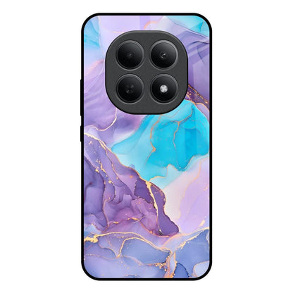 Alcohol ink Marble Poco M8 5G Glass Back Cover Online