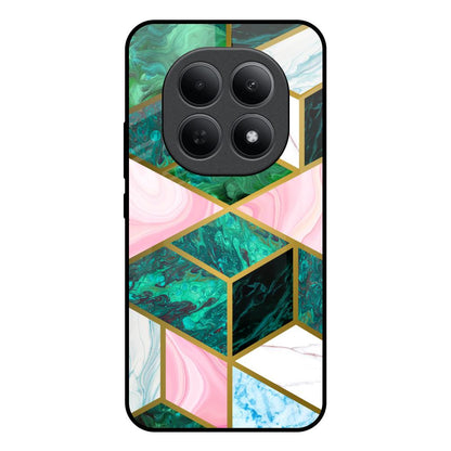 Seamless Green Marble Poco M8 5G Glass Back Cover Online