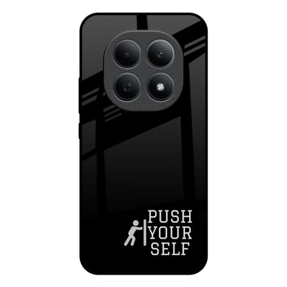 Push Your Self Poco M8 5G Glass Back Cover Online