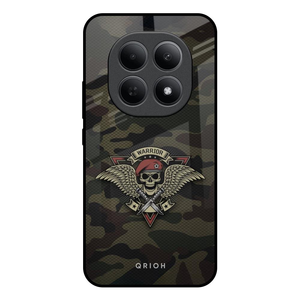 Army Warrior Poco M8 5G Glass Back Cover Online