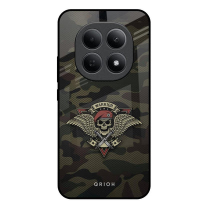 Army Warrior Poco M8 5G Glass Back Cover Online