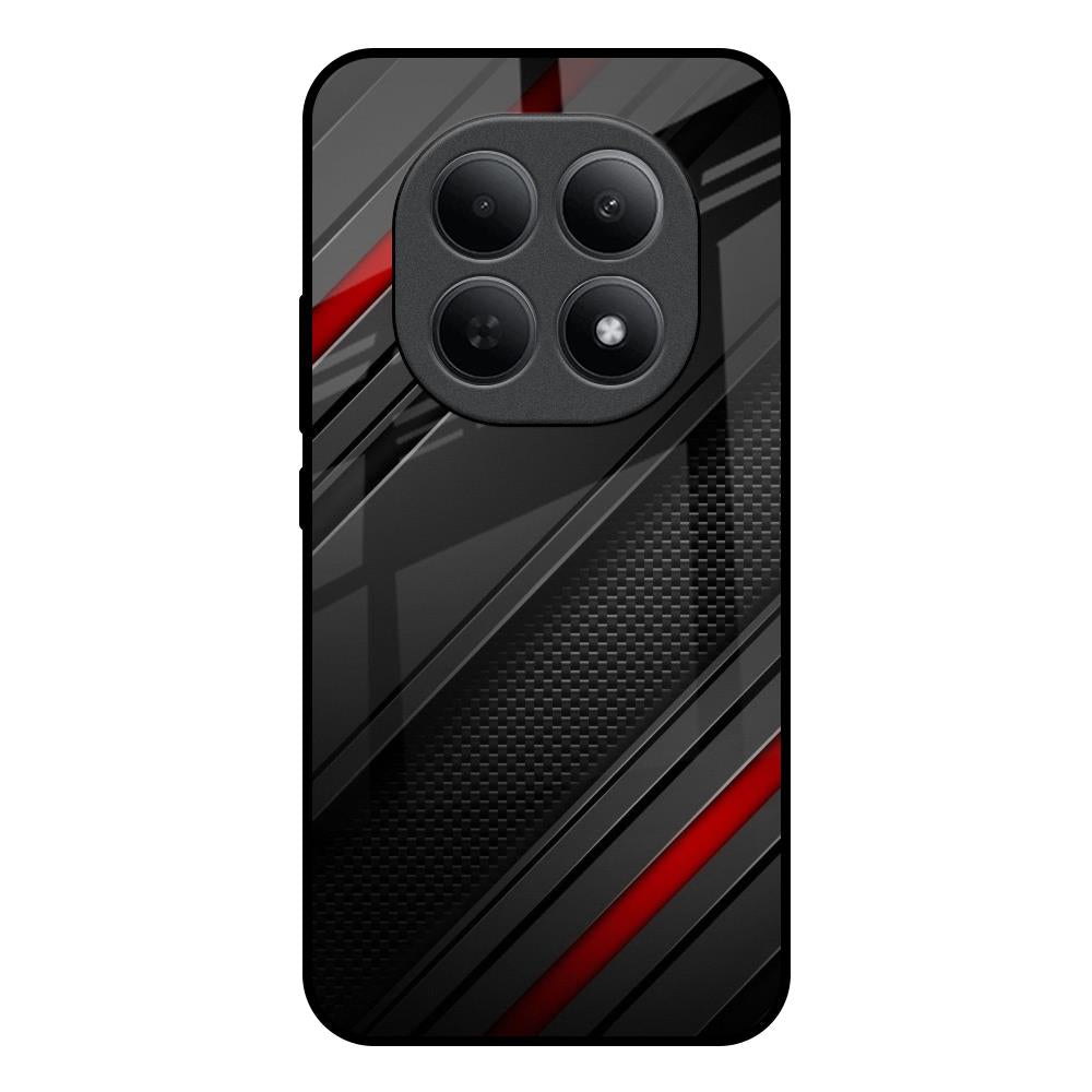 Modern Abstract Poco M8 5G Glass Back Cover Online