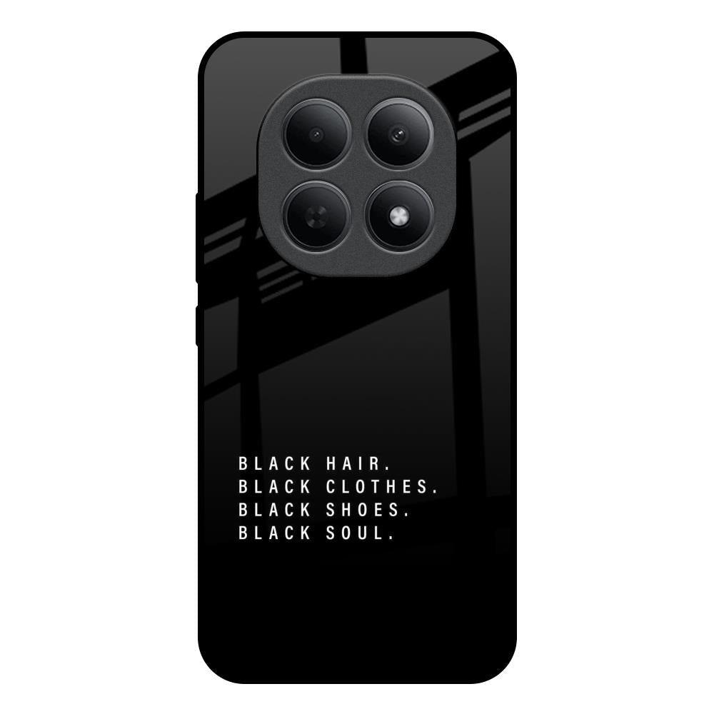 Black Soul Poco M8 5G Glass Back Cover Online