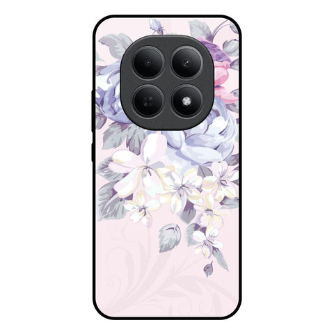 Elegant Floral Poco M8 5G Glass Back Cover Online