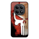 Red Skull Poco M8 5G Glass Back Cover Online