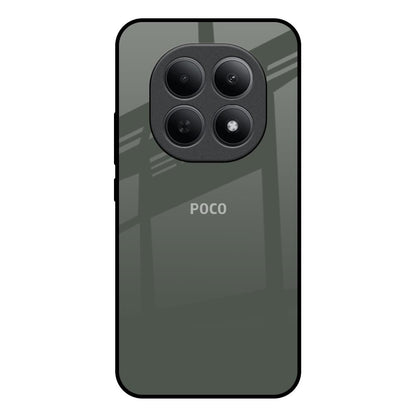 Charcoal Poco M8 5G Glass Back Cover Online