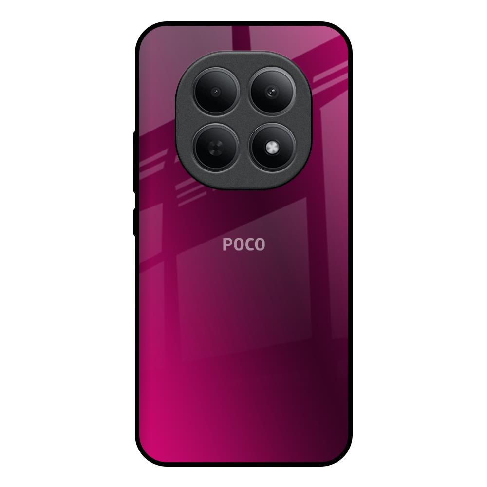 Pink Burst Poco M8 5G Glass Back Cover Online