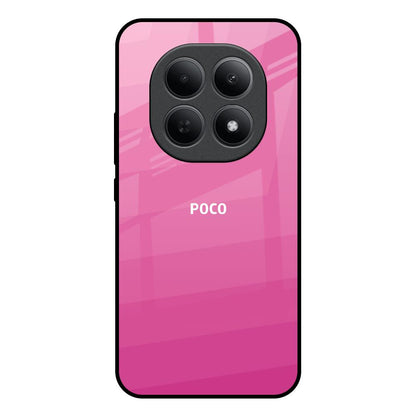 Pink Ribbon Caddy Poco M8 5G Glass Back Cover Online