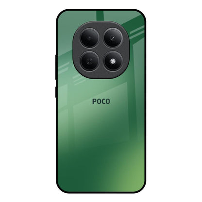 Green Grunge Texture Poco M8 5G Glass Back Cover Online