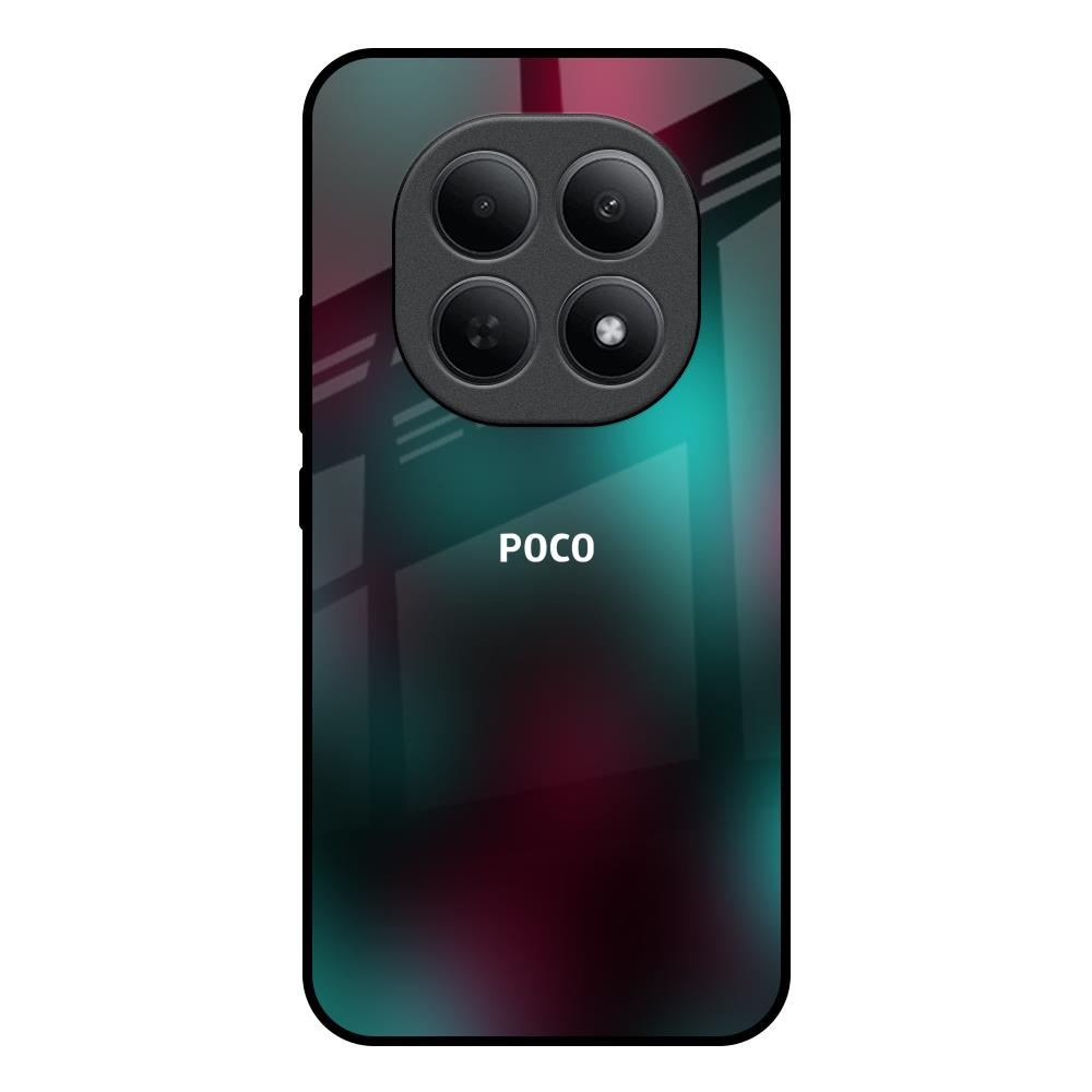 Dark Gradiant Poco M8 5G Glass Back Cover Online