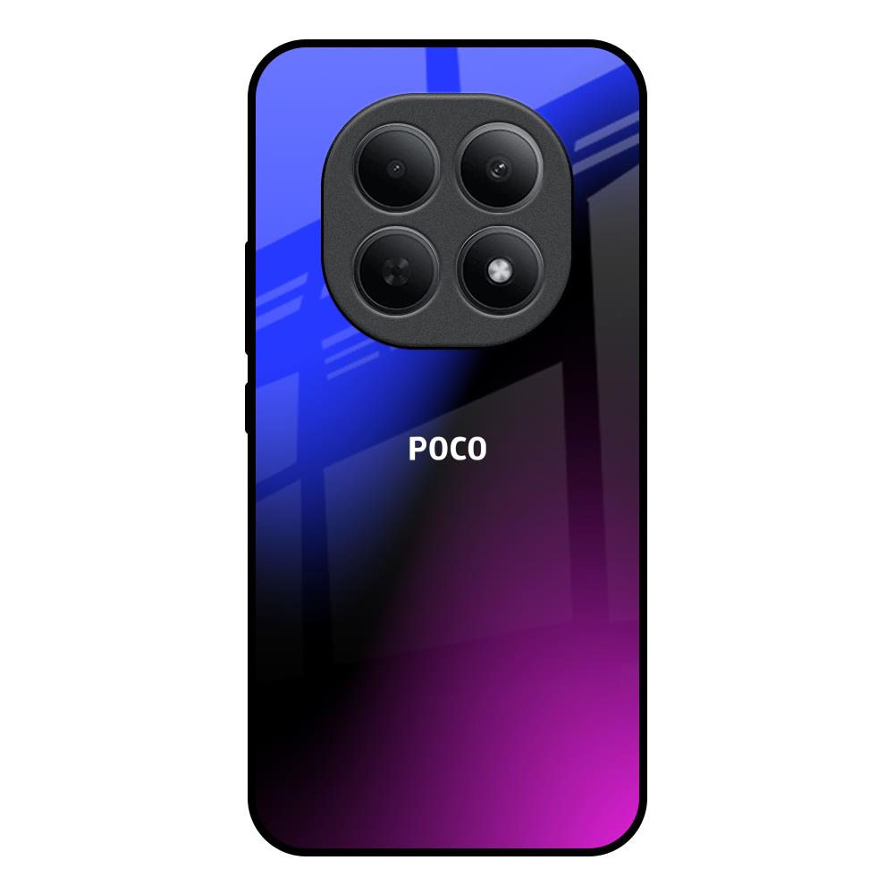 Viola Gradient Poco M8 5G Glass Back Cover Online