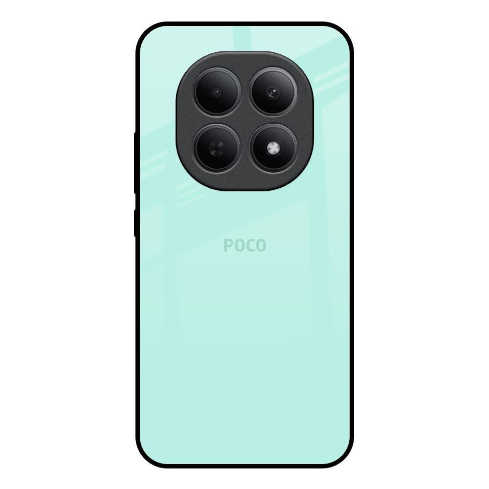 Teal Poco M8 5G Glass Back Cover Online