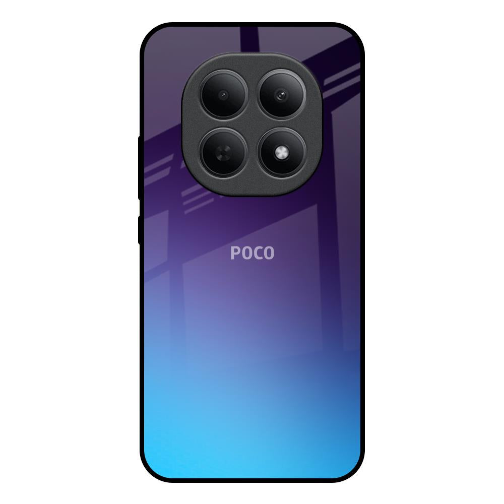 Dark Ocean Poco M8 5G Glass Back Cover Online