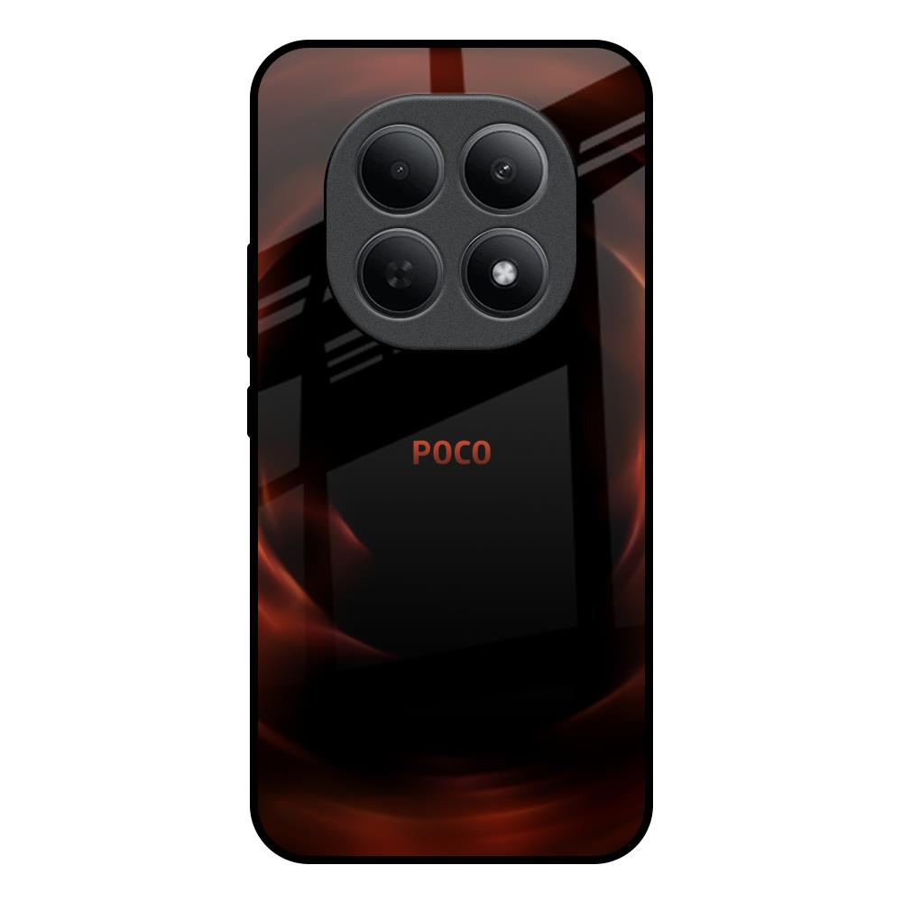 Evil Fire Poco M8 5G Glass Back Cover Online