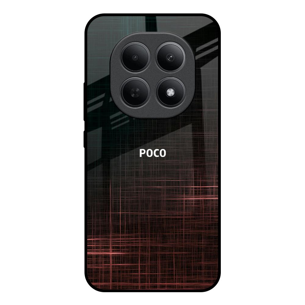 Wooden Mat Poco M8 5G Glass Back Cover Online