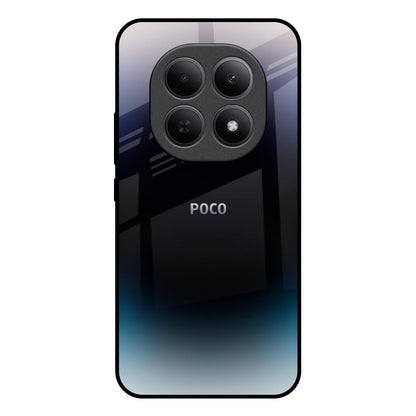 Black Obsidian Poco M8 5G Glass Back Cover Online