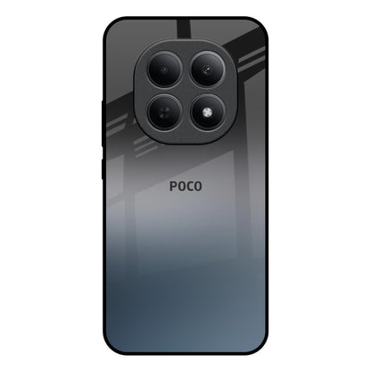 Dramatic Grey Poco M8 5G Glass Back Cover Online