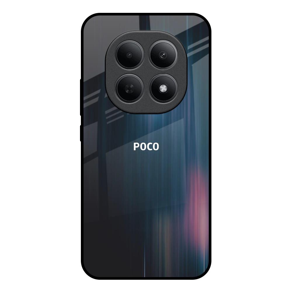Dark Aesthetic Poco M8 5G Glass Back Cover Online