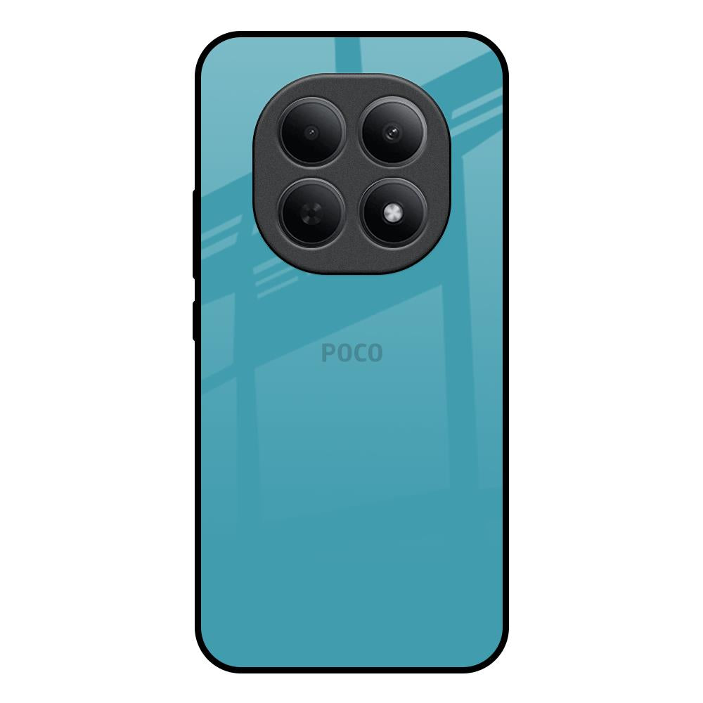 Oceanic Turquiose Poco M8 5G Glass Back Cover Online