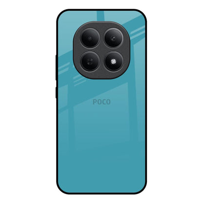 Oceanic Turquiose Poco M8 5G Glass Back Cover Online