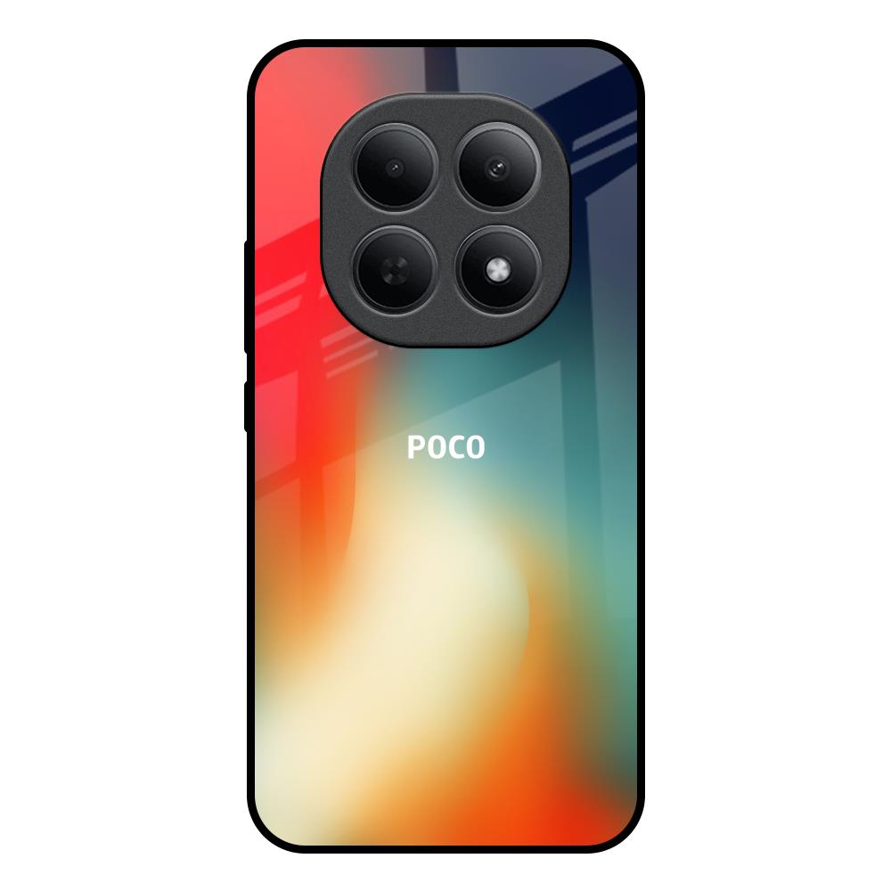Tri Light Poco M8 5G Glass Back Cover Online
