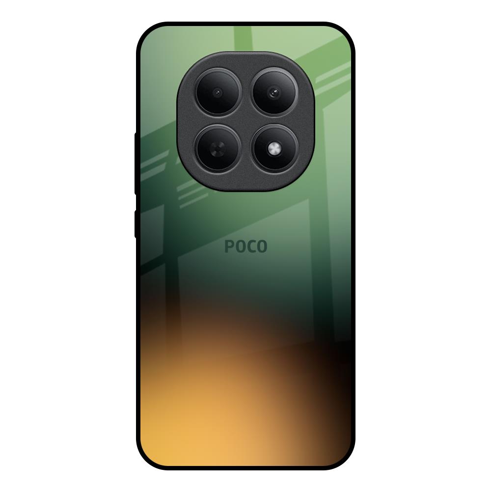 Blurry Forest Poco M8 5G Glass Back Cover Online