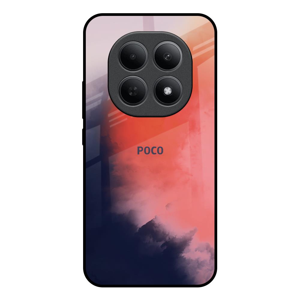 Scary Weather Poco M8 5G Glass Back Cover Online