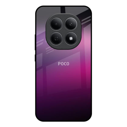 Knight Pink Poco M8 5G Glass Back Cover Online