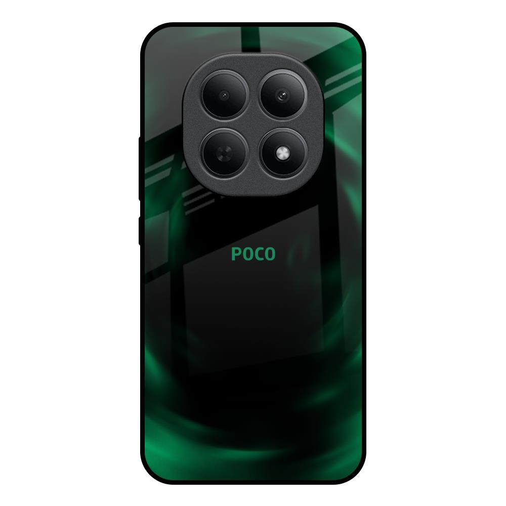 Green Well Poco M8 5G Glass Back Cover Online