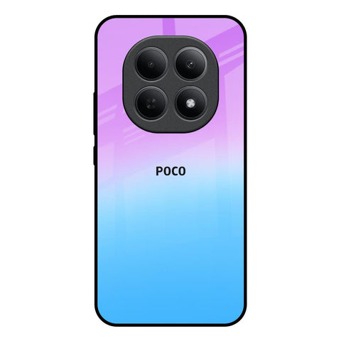 Unicorn Pattern Poco M8 5G Glass Back Cover Online