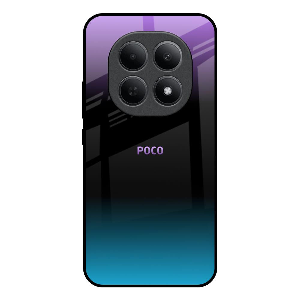 Purplemarine Poco M8 5G Glass Back Cover Online
