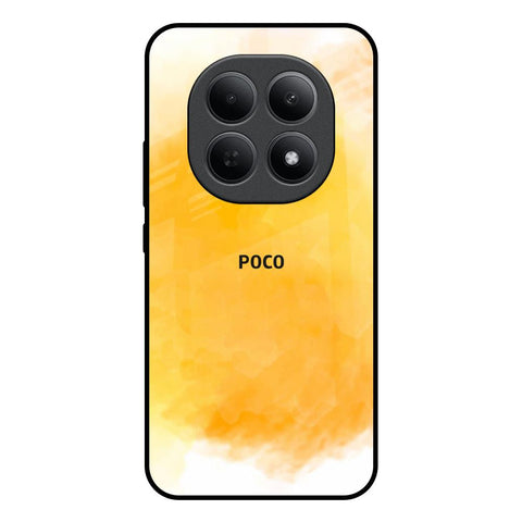 Rustic Orange Poco M8 5G Glass Back Cover Online