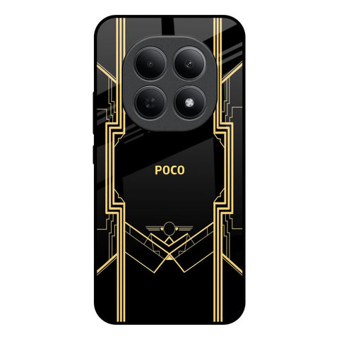 Sacred Logo Poco M8 5G Glass Back Cover Online