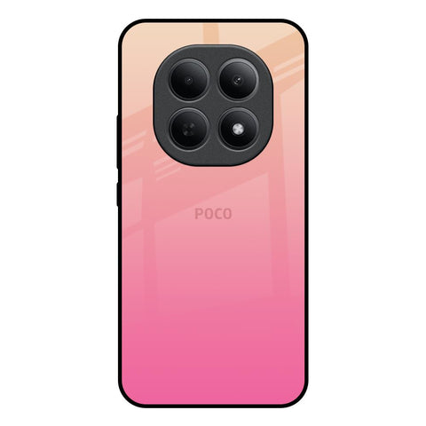 Pastel Pink Gradient Poco M8 5G Glass Back Cover Online