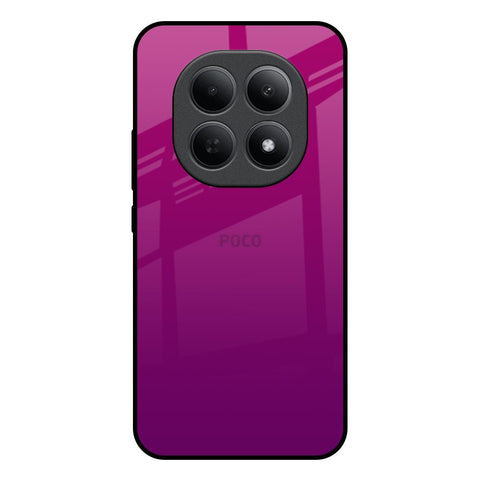 Magenta Gradient Poco M8 5G Glass Back Cover Online