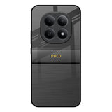 Grey Metallic Glass Poco M8 5G Glass Back Cover Online