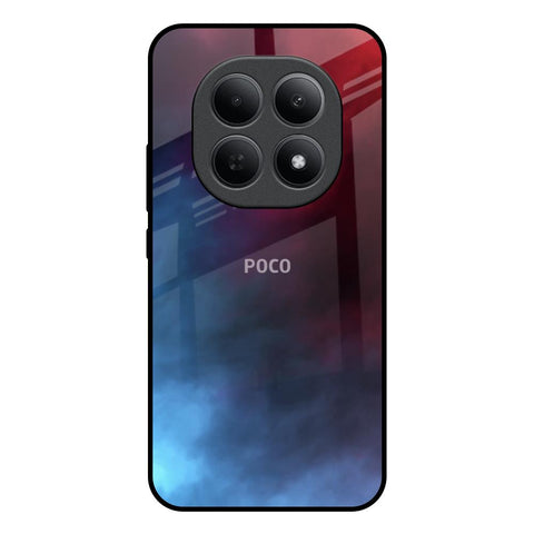 Smokey Watercolor Poco M8 5G Glass Back Cover Online