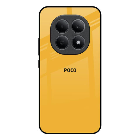 Fluorescent Yellow Poco M8 5G Glass Back Cover Online