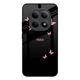 Fly Butterfly Poco M8 5G Glass Back Cover Online