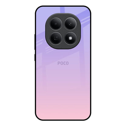 Lavender Gradient Poco M8 5G Glass Back Cover Online