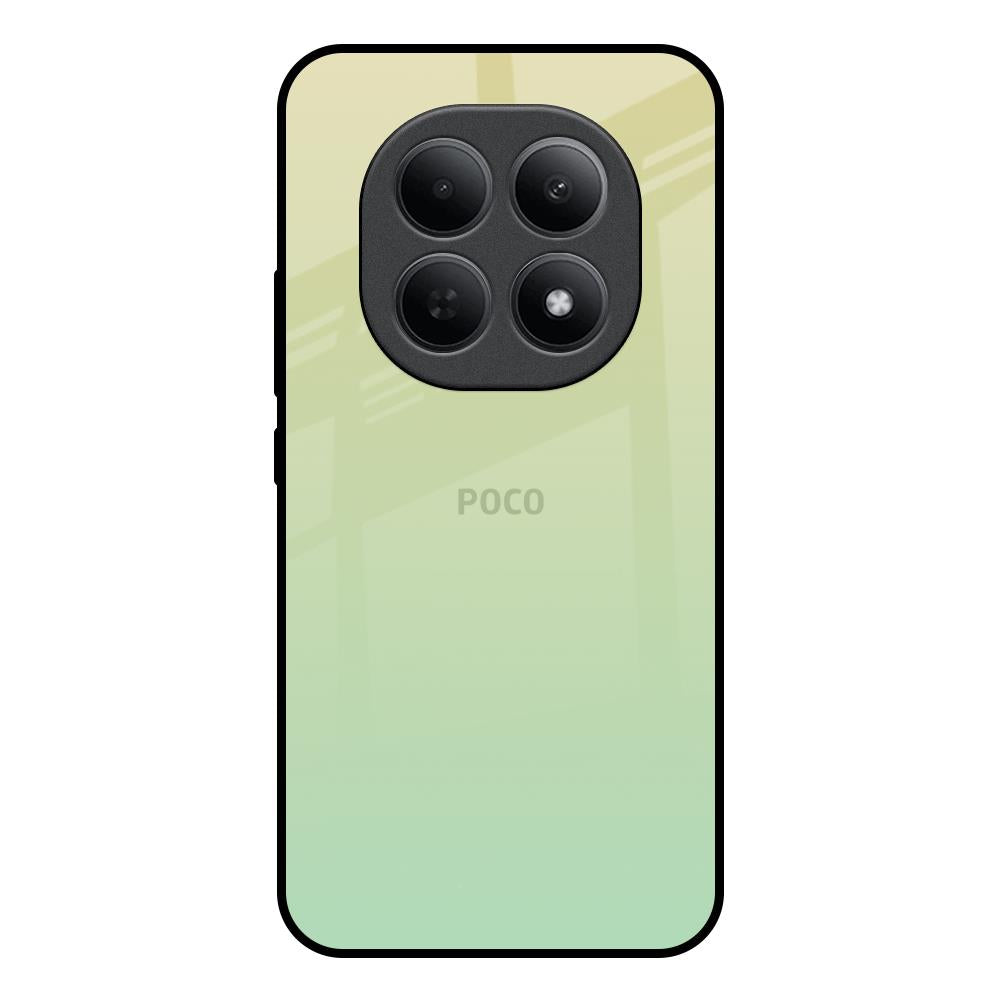Mint Green Gradient Poco M8 5G Glass Back Cover Online