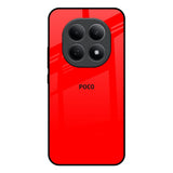 Blood Red Poco M8 5G Glass Back Cover Online
