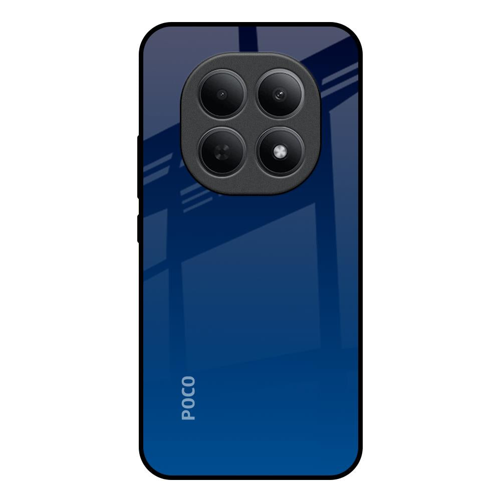 Very Blue Poco M8 5G Glass Back Cover Online