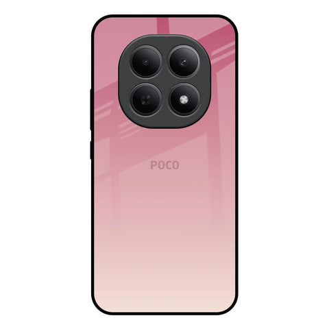 Blooming Pink Poco M8 5G Glass Back Cover Online