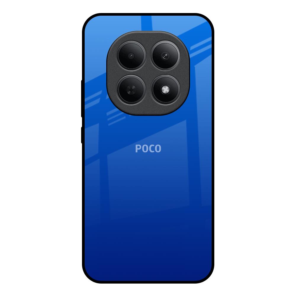 Egyptian Blue Poco M8 5G Glass Back Cover Online