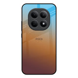 Rich Brown Poco M8 5G Glass Back Cover Online